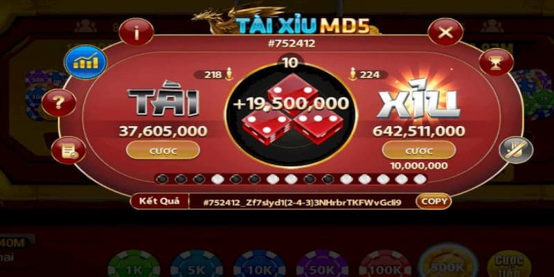 Tài xỉu online MD5 minh bạch uy tín tại cổng game MMWin